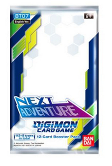 Digimon BT07 Next Adventure Booster Pack